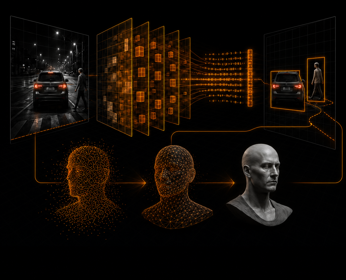 Feature coding for machines and 3D reconstruction research